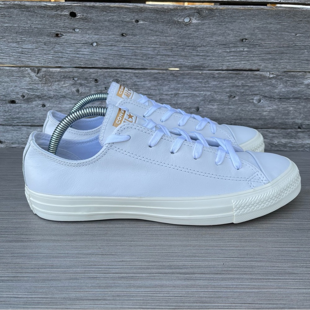 Converse Ct Ox Unisex Leather Sneakers - Picture 3 of 12